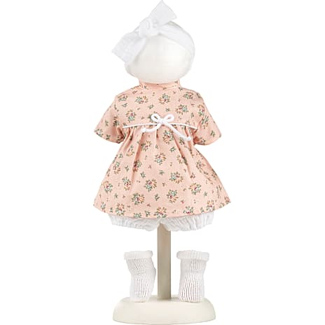 Llorens Dukketøj Rosa Kjole 42 cm