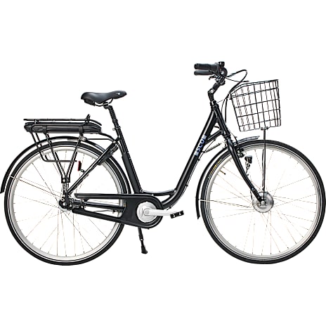 SCO Premium E-Uni Pensionist Dame Elcykel 28" Sort