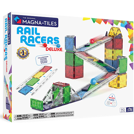 Magna-Tiles Rail Racer 90 Dele