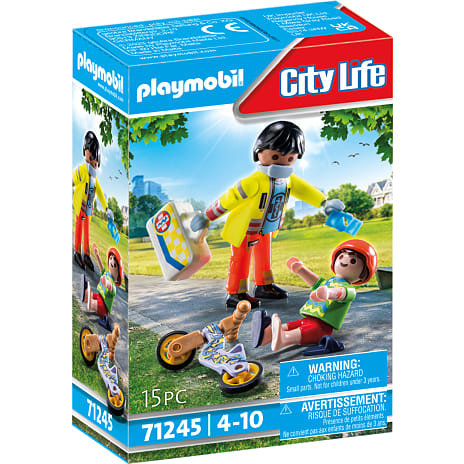 Playmobil 71245 Paramediciner Med Patient