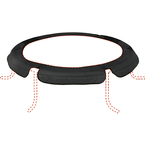 JUMPXFUN Fjederafdækning til trampolin Ø140 cm