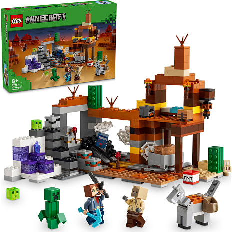LEGO Minecraft Badlands-mineskakten 21263