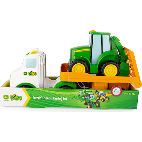 John Deere Biltransporter med Traktor