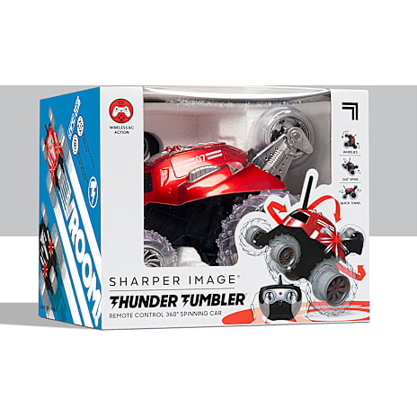 Sharper Image Thunder Tumbler fjernstyret monster truck - Metallic Red 1 stk.