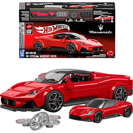 Hot Wheels Brick Shop Maserati MC20