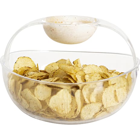 2-i-1 Snack- og Dipskål