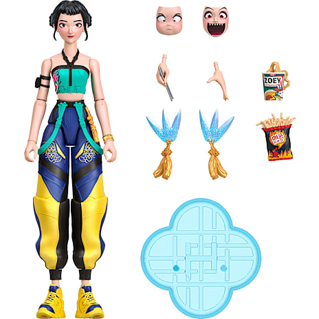 Mattel KPop Demon Hunters Huntrix Zoey legetøjsfigur