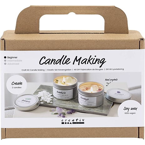 Creotime Mini DIY Kit Lysstøbning Soyalys