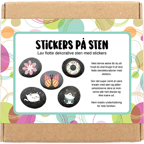1conzept Transfer Stickers sæt til stendekoration 1 stk.