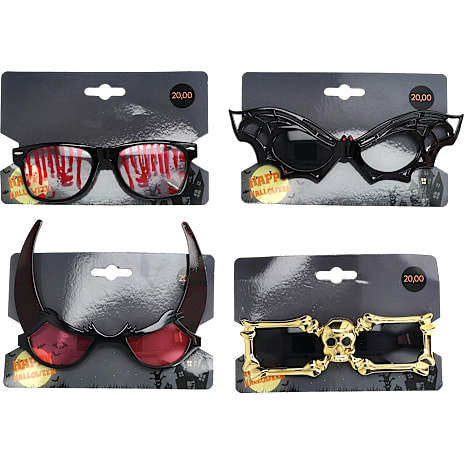 Halloween Briller Assorteret