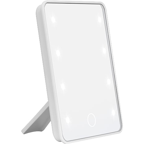 Essential bordspejl med LED 1 stk.