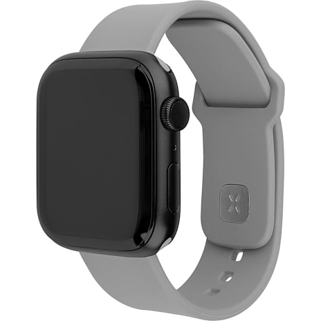 Fixed Silicone Rem til Apple Watch Lysegrå