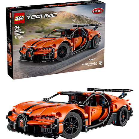LEGO Technic 42222 Bugatti Chiron Pur Sport-hyperbil 1 stk.