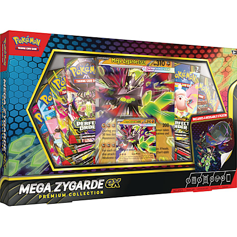 Pokémon TCG Premium Ex Box Mega Zygarde Samlekort