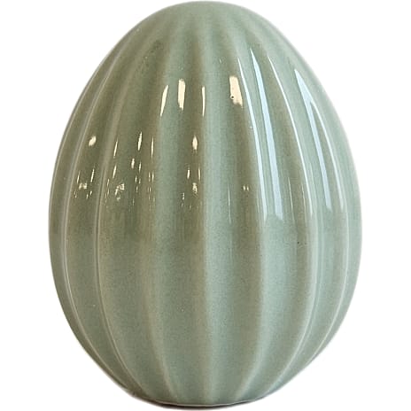 Påskefryd Rillet porcelænsæg - assorteret