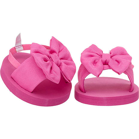Build-A-Bear Lyserøde Sandaler