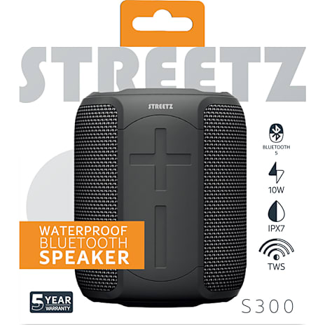 Streetz S300 BT Bluetooth Højttaler Sort
