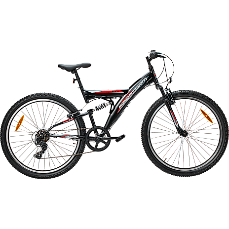 Puch Firestorm Børnecykel 7 Gear 26" Sort/Rød