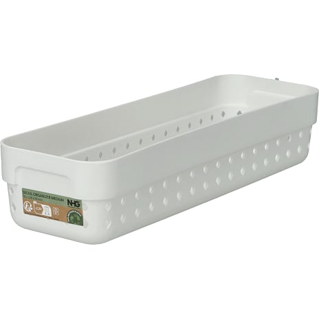 Nordic Houseware Group Seoul Organizer kurv m. genanvendeligt plast - hvid (M) 1 stk.