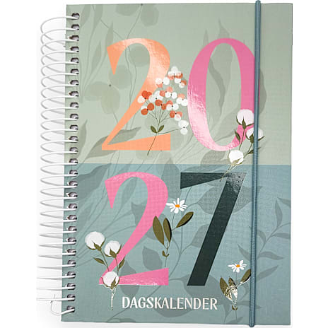 1Conzept Spiralkalender 2027 Blomst
