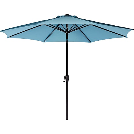 Outfit Miami parasol Ø300cm Sort/tapestry blå