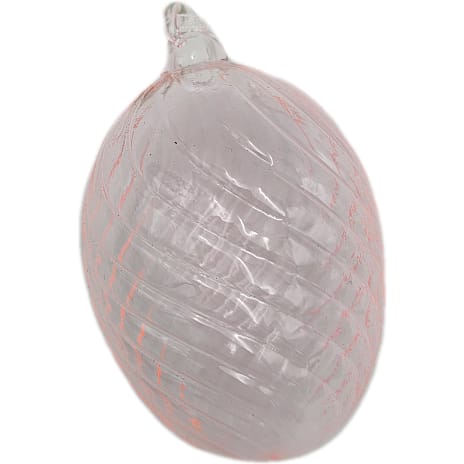 Påskefryd Rillet Glas Påskeæg Ophæng