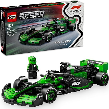 LEGO Speed Champions KICK Sauber F1 Team C44-racerbil 77247
