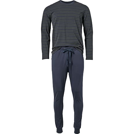 VRS Herre Pyjamas Str. 2XL Mørkeblå