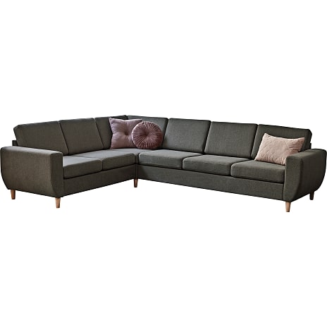 Rom Nordic vendbar hjørnesofa grøn