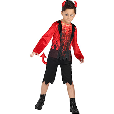 Halloween Djævledragt Kostume Str. 104