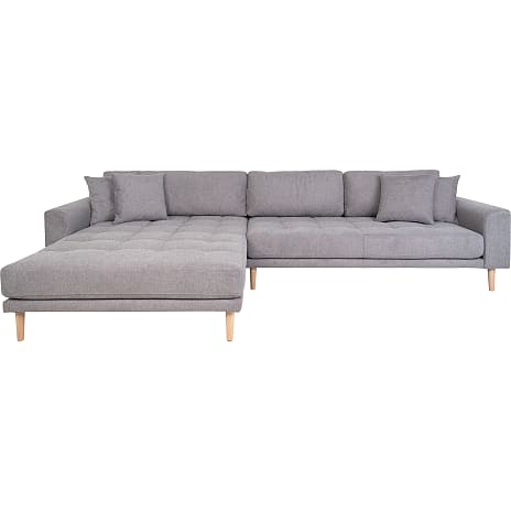 HN Lido Sofa med Venstrevendt Chaiselong Lysegrå