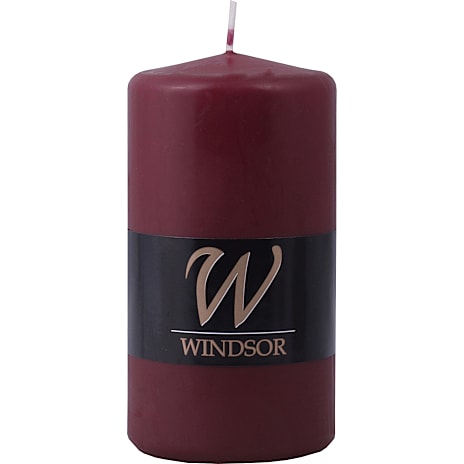 Windsor bloklys mørkerød