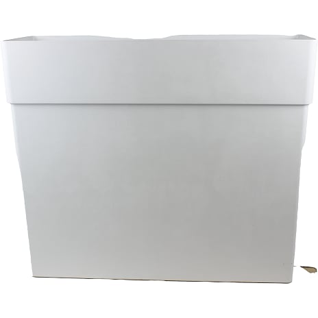 Plantekasse Hvid Højde 78 x Bredde 29,5 x Dybde 64 cm