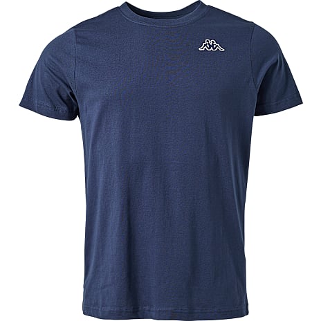Kappa Herre T-shirt Str. L Mørkeblå