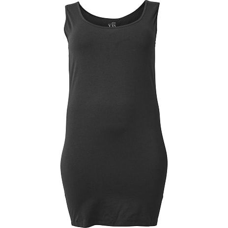 VRS dame tanktop lang str. 52 - sort 1 stk.