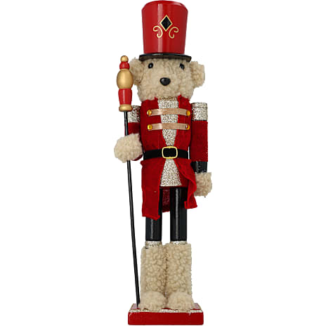 Julefryd Nøddeknækker bamsefigur