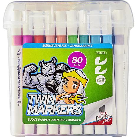 Nimo Danpen Twinmarkers 80-pak