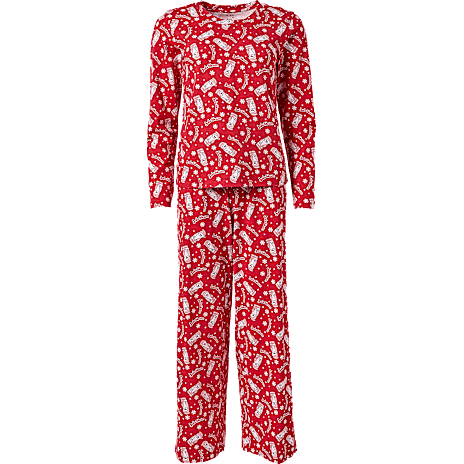 VRS Dame Pyjamas Str. S Rød