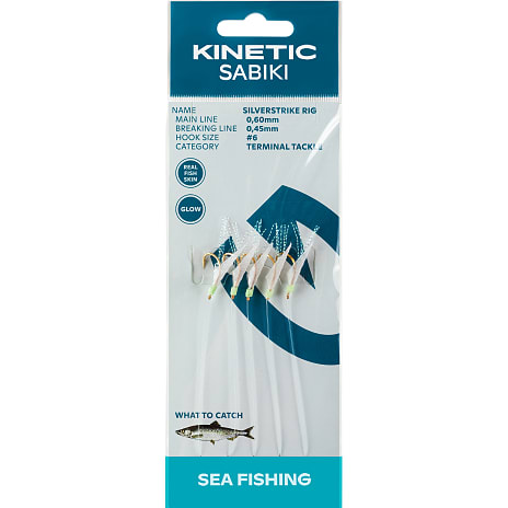 Kinetic Sabiki SilverStrike forfang 1 stk.