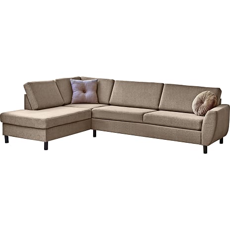 Madrid Nordic Venstrevendt Open-End Sofa Taupe