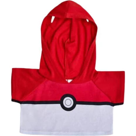Build-A-Bear Pokeball Hættetrøje