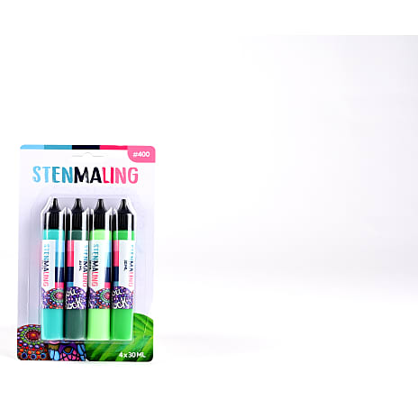 Andre Mærker Stenmaling 30 ml 4-pak 1 stk.