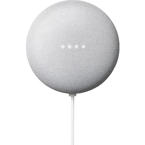 Google Nest Mini 2. Gen Smarthøjttaler Med Stemmestyring