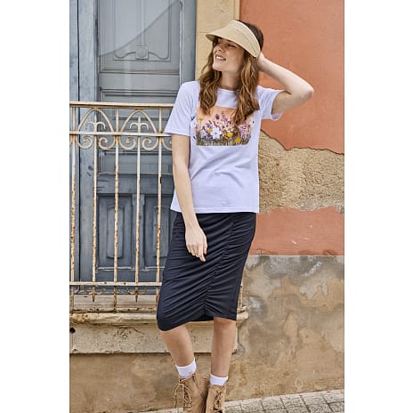 VRS Dame T-shirt Str. S Hvid