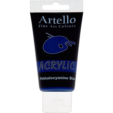 Artello akrylmaling 75 ml - Phthalocyanine Blue 75 ml