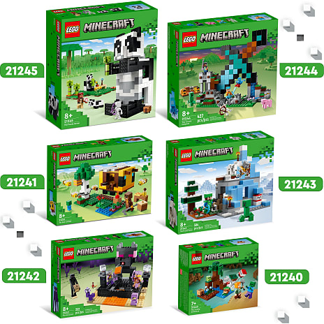 LEGO® Minecraft Panda-reservatet - Lekolar Danmark