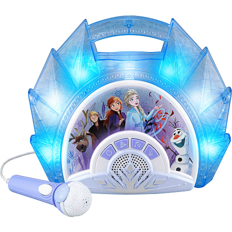Disney Frozen II Boombox Med Syng-med Funktion og Indbygget Musik