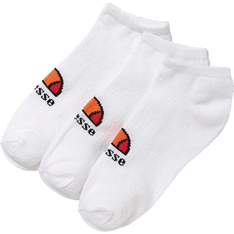 Ellesse 3-pak footies str. 36/38 hvid