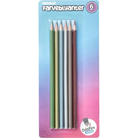 Danpen Farveblyanter 6-pak