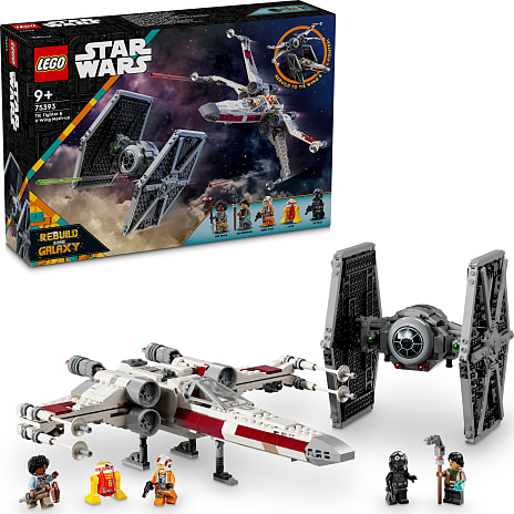 LEGO Star Wars Kombimodel: TIE-jager og X-wing 75393